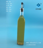 500ml方形橄欖油玻璃瓶