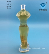 150ml美女玻璃工藝酒瓶