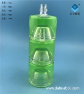 120ml疊加圓形玻璃小酒瓶